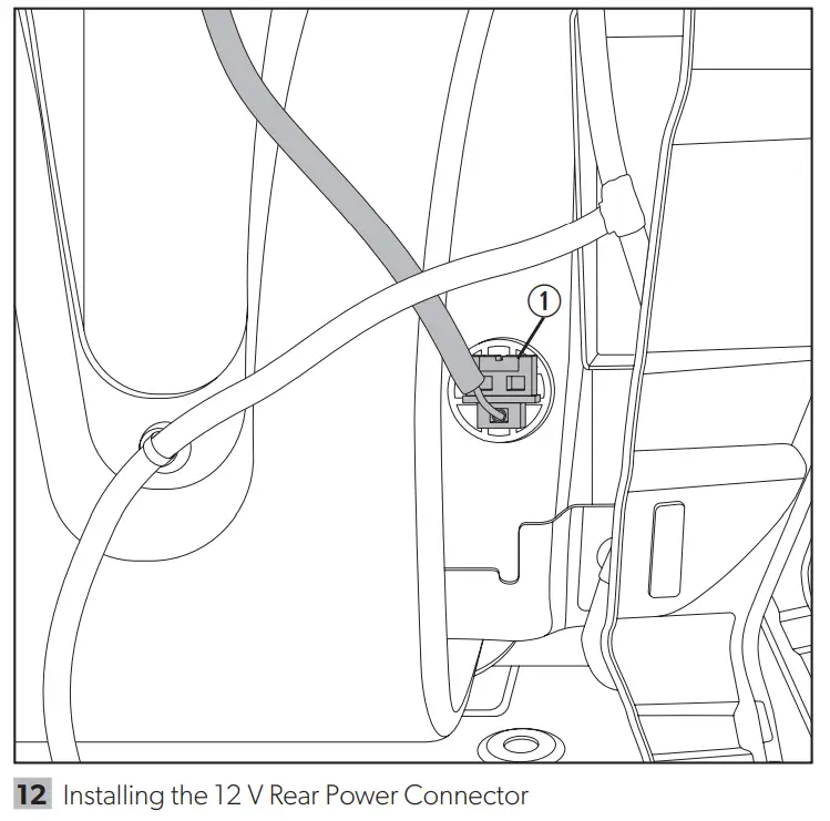 DOMETIC CCF-T GM Console Refrigerator - assembly 12