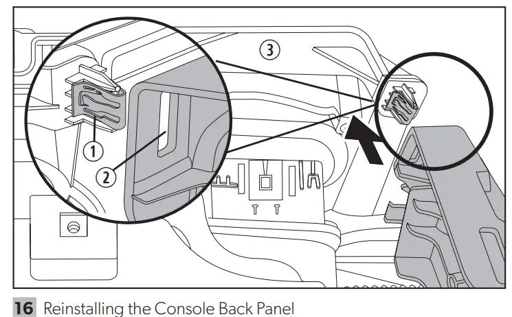 DOMETIC CCF-T GM Console Refrigerator - assembly 16