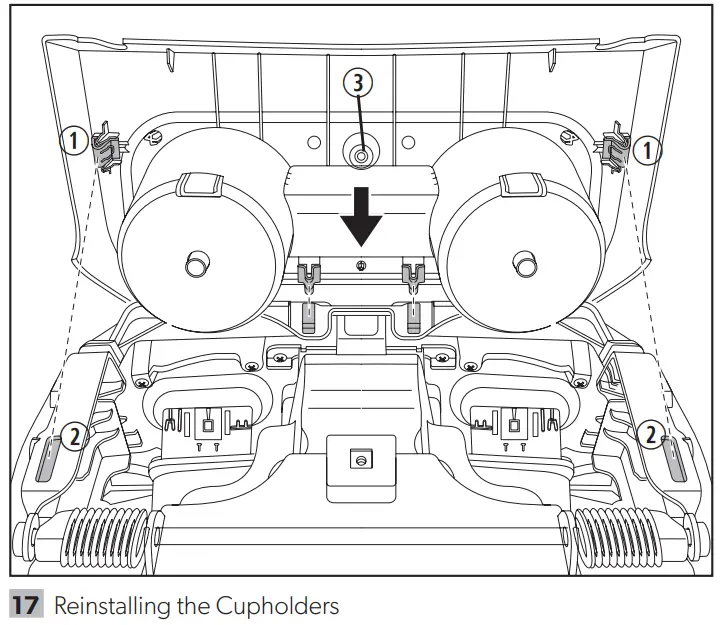 DOMETIC CCF-T GM Console Refrigerator - assembly 17