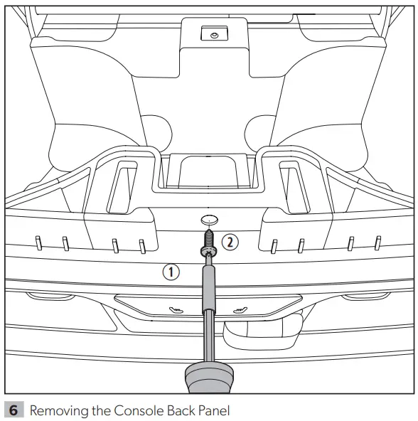 DOMETIC CCF-T GM Console Refrigerator - assembly 6