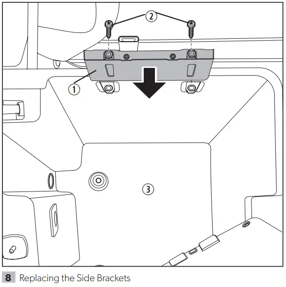 DOMETIC CCF-T GM Console Refrigerator - assembly 8