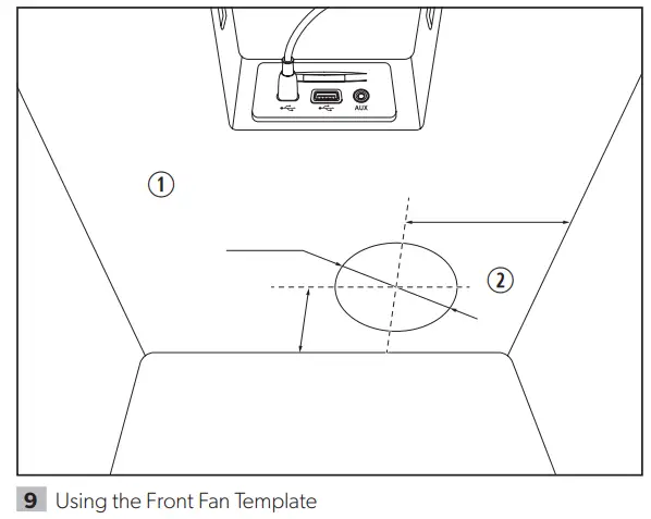 DOMETIC CCF-T GM Console Refrigerator - assembly 9
