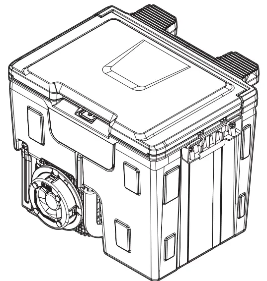DOMETIC CCF-T GM Console Refrigerator