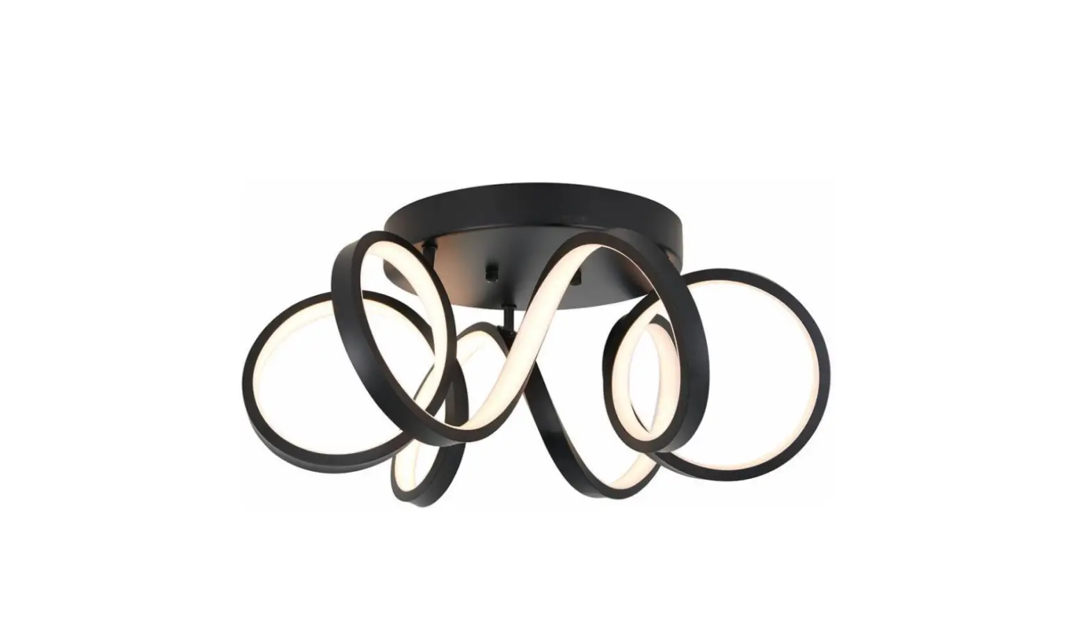 Artika Ofm-sr-hd2bl Swirl Ribbon Led Flush Mount Light Instruction Manual