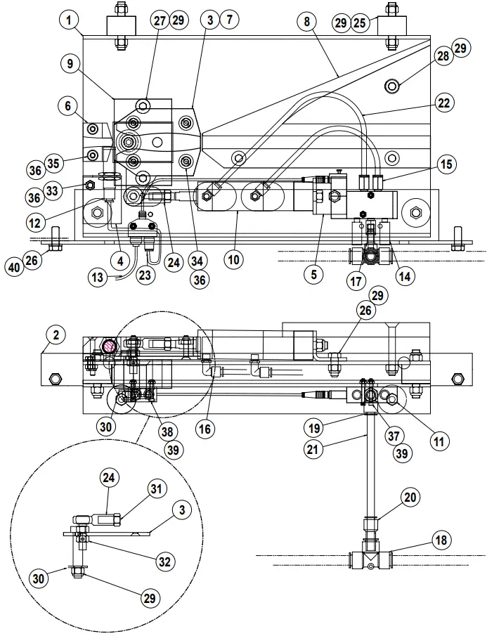 HYTROL ProSort 400 Elite High Speed Sortation Conveyor - Assembly Parts