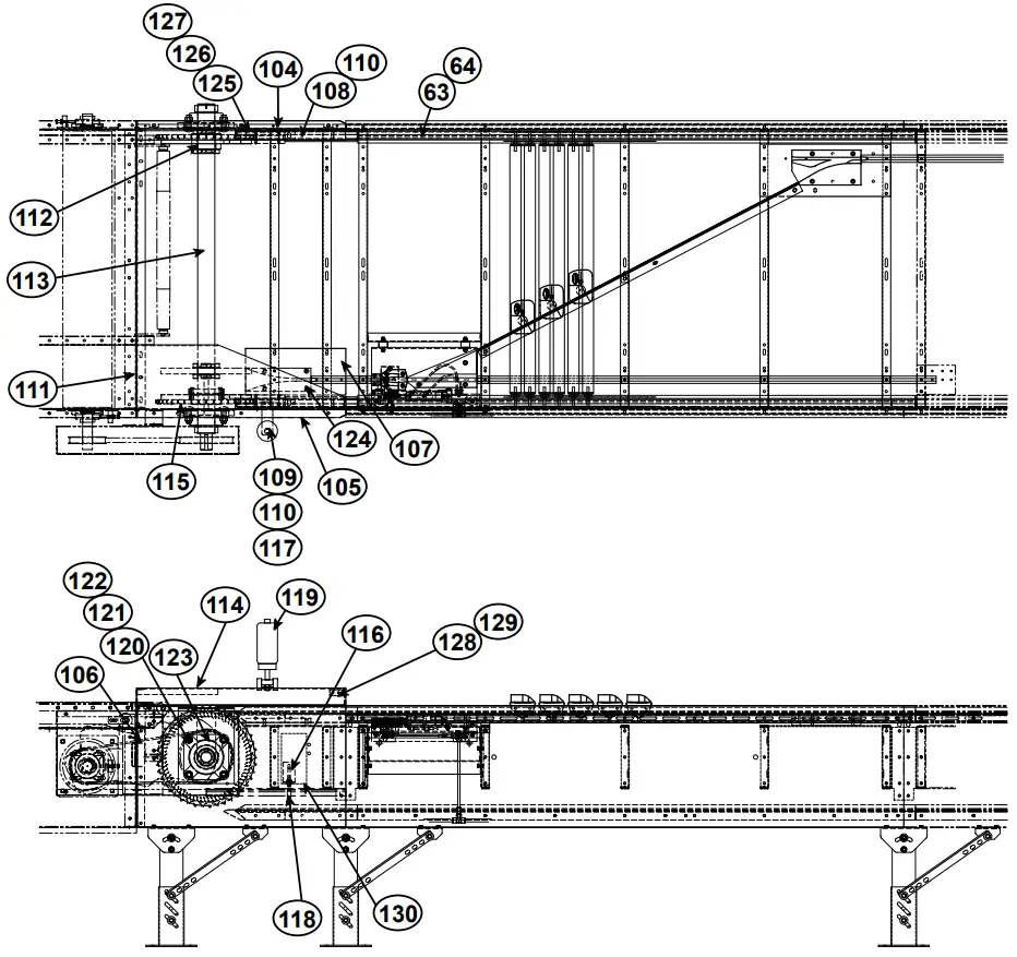 HYTROL ProSort 400 Elite High Speed Sortation Conveyor - Parts 1