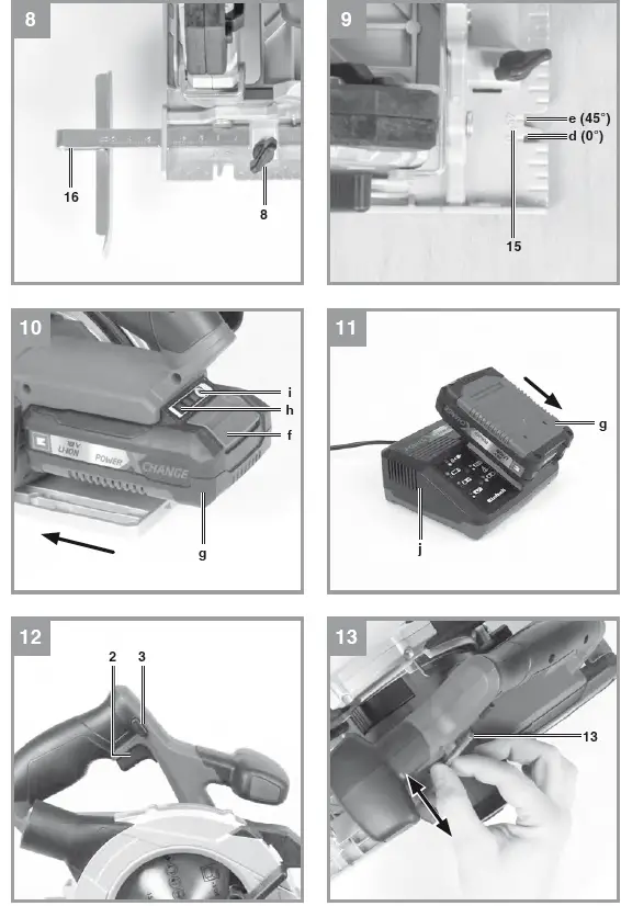 Einhell-TE-CS 18-Cordless-Handheld-Circular-saw-fig-3