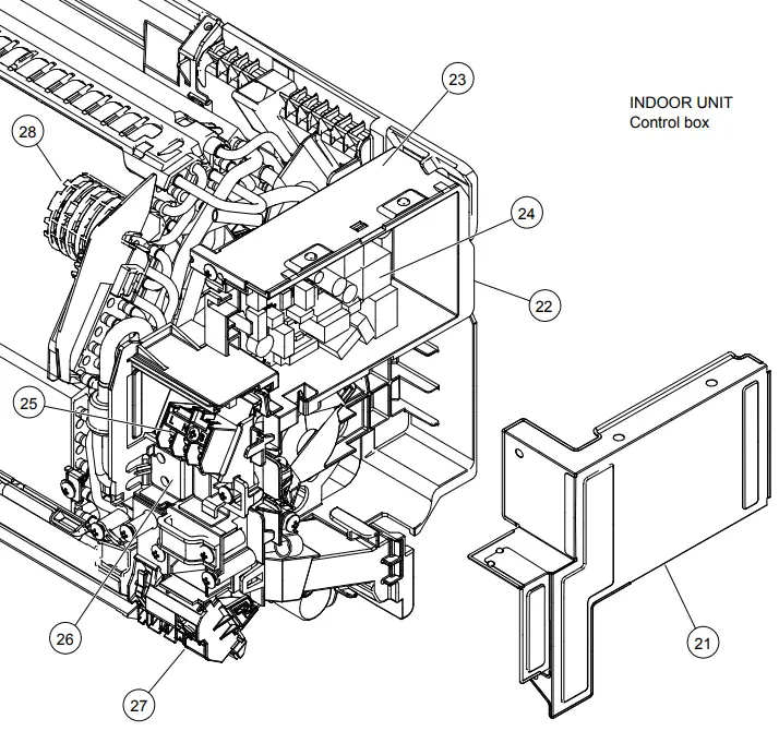 FUJITSU ASYG07LMCA Split Type Room Air Conditioner Wall Mounted Type - CIRCUIT10