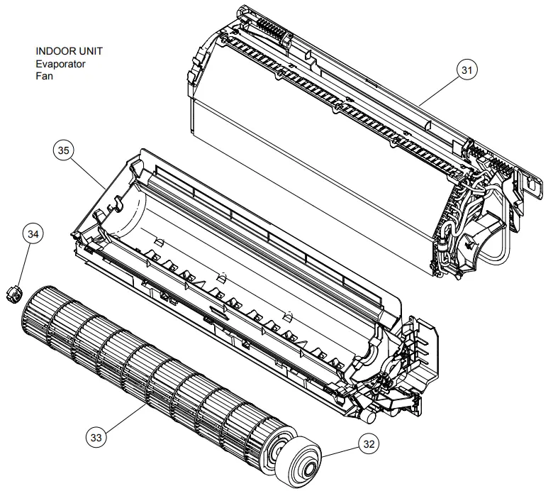 FUJITSU ASYG07LMCA Split Type Room Air Conditioner Wall Mounted Type - CIRCUIT11