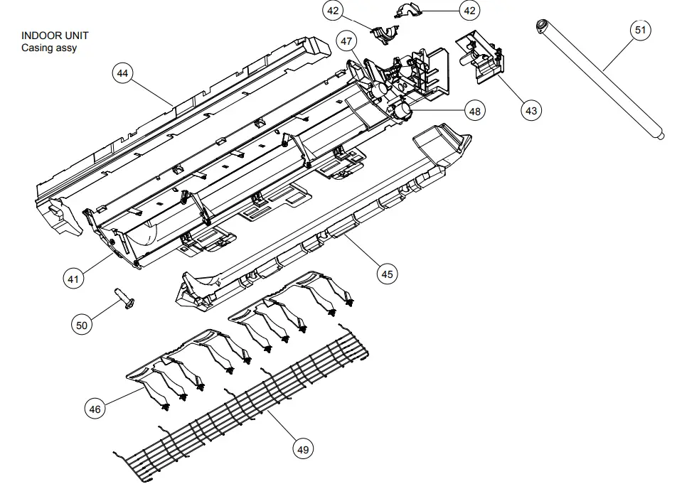 FUJITSU ASYG07LMCA Split Type Room Air Conditioner Wall Mounted Type - CIRCUIT12