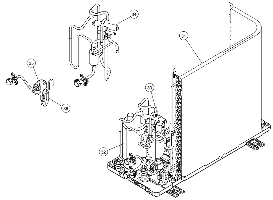 FUJITSU ASYG07LMCA Split Type Room Air Conditioner Wall Mounted Type - CIRCUIT15