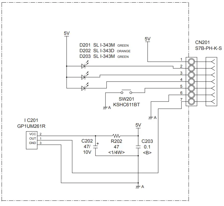 FUJITSU ASYG07LMCA Split Type Room Air Conditioner Wall Mounted Type - CIRCUIT3