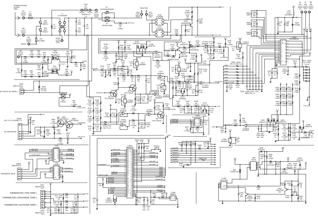 FUJITSU ASYG07LMCA Split Type Room Air Conditioner Wall Mounted Type - CIRCUIT6