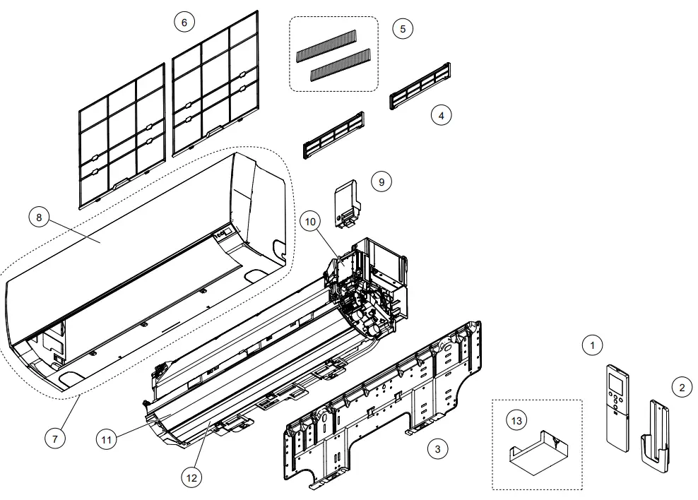 FUJITSU ASYG07LMCA Split Type Room Air Conditioner Wall Mounted Type - CIRCUIT9