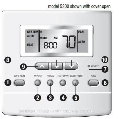 Braeburn-5300-Universal-Thermostat-User-Manual-fig-1