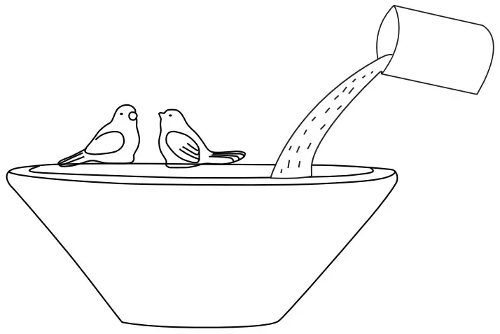 glitzhome 2007300051 Outdoor Fountain with LED Lights and Pump - fig 12