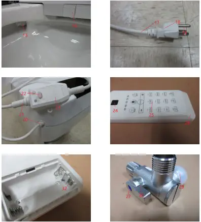 T V-Rheinland-HDMT16W2AS-1-Piece-1-06-GPF-Single-Flush-Elongated-Toilet-FIG-2