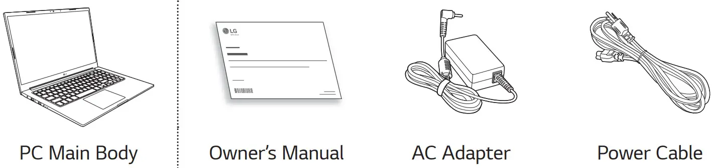 LG 15U50Q Series Notebook Laptop - Checking the Components