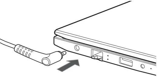 LG 15U50Q Series Notebook Laptop - Power Connection