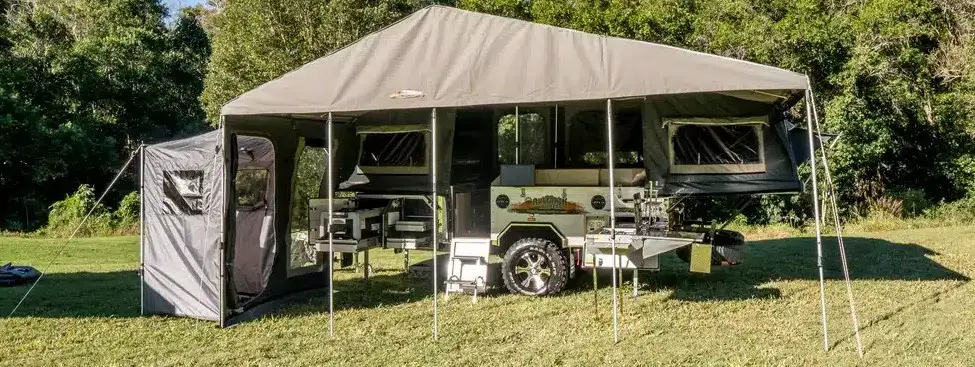 AUSTRACK CAMPERS Plenty X Double Folding Camper Trailer