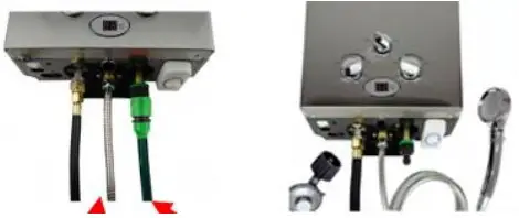 Operating the hot water system