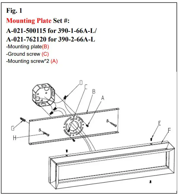 MOUNTING THE FIXTURE