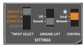 Standby in backplate mode