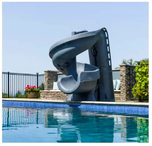 S R Smith GRS10-CR-55-C Garden Ride Pre Configured Custom Slides - Smith’s popular pool