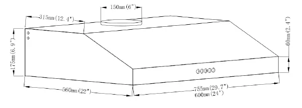 VESTA-Chicago-VRH-CHICAGO-24SS-30SS-Range-Hood-Under-Cabinet-3