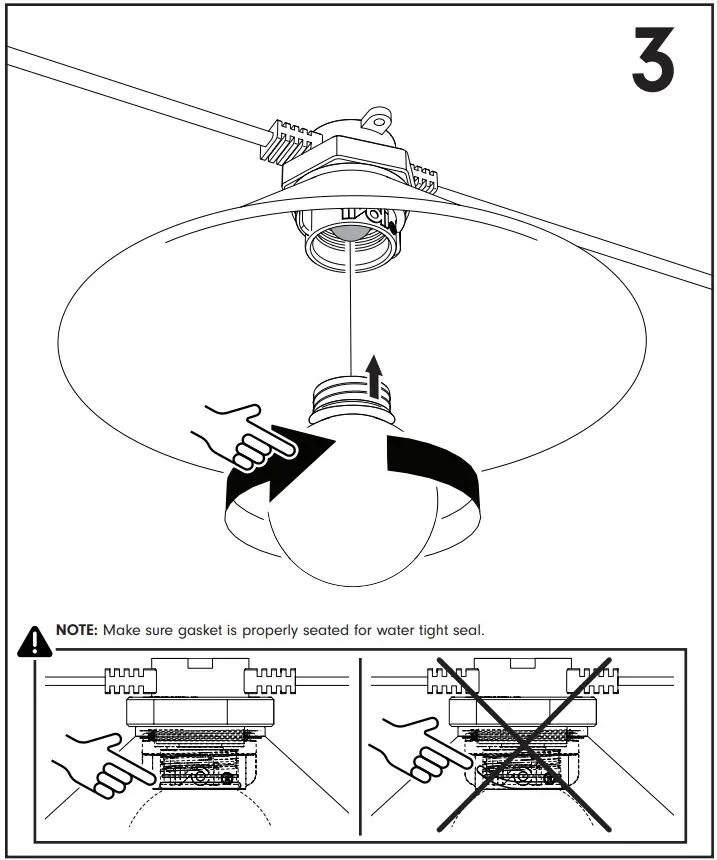 tivoli Litesphere 2.0 Low Voltage LED String Lights - Globe Installation