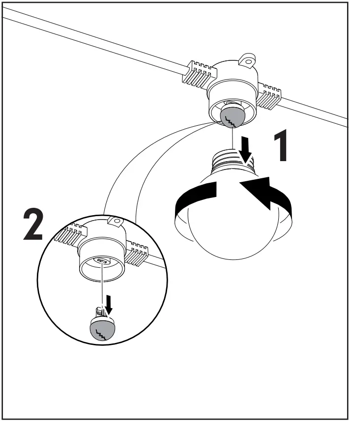 tivoli Litesphere 2.0 Low Voltage LED String Lights - Globe & LED Removal