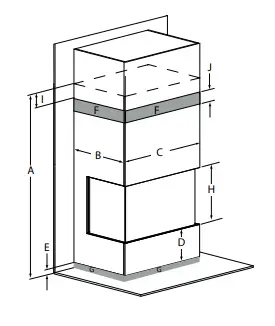 URBANA-LUXURY-FIREPLACES-U30T-Urbana-Tall-Series-Fireplaces-FIG-3