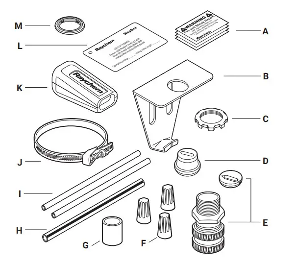 nVent RAYCHEM FTC-P Power Connection and End Seal Kit - KIT