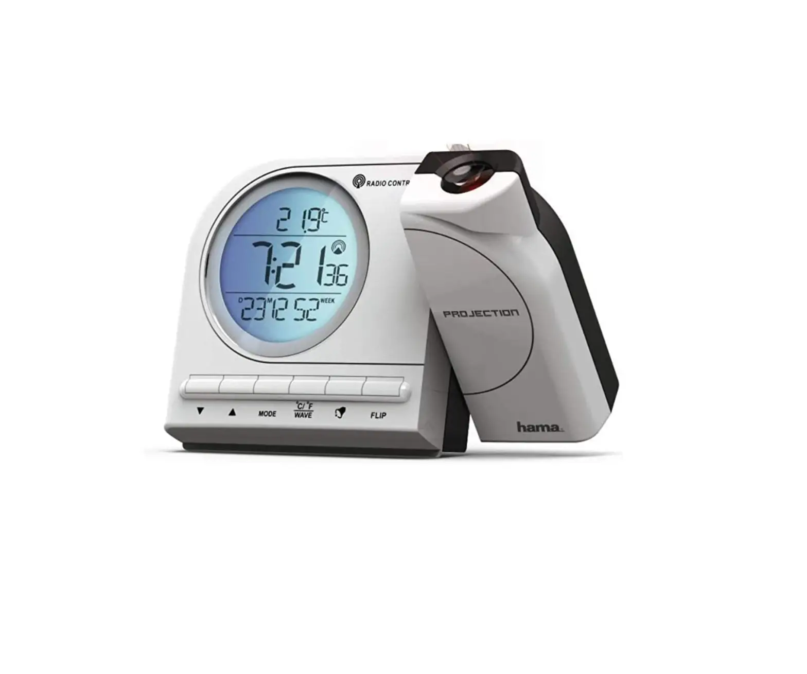 Hama 00104952 Rcr 110 Projection Alarm Clock User Manual