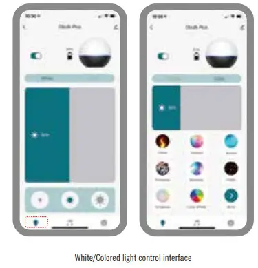 OLIGHT Obulb Plus Touch Night Light Smart Multicolor Orb Light - Figure 12