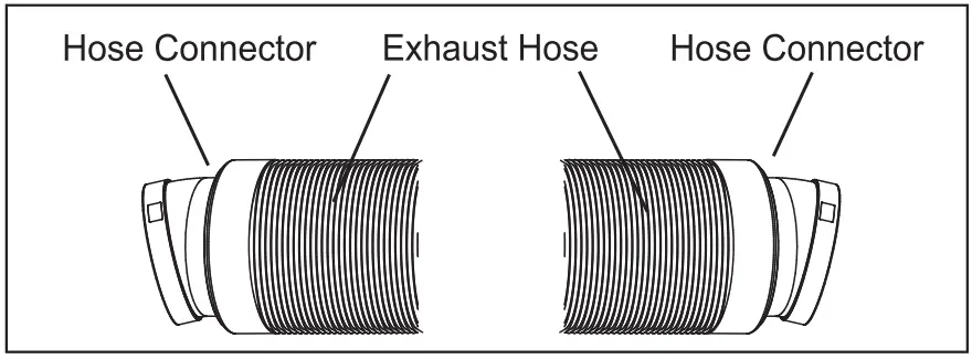 Whynter ARC-143MX Filter Dual Hose Air Conditioner - exhaust hose
