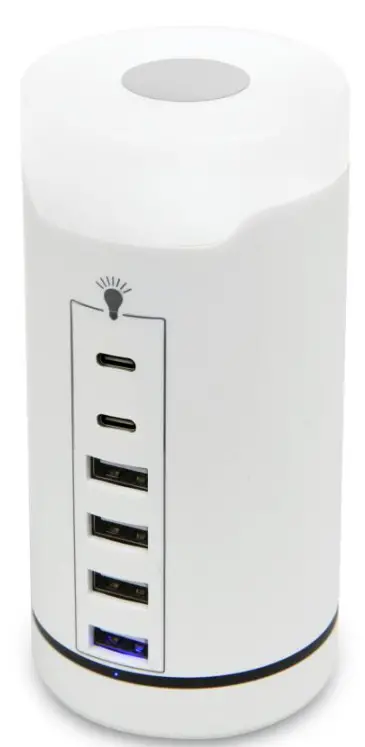 Livoo TEA293 USB and Type C Charging Station Charging Dock