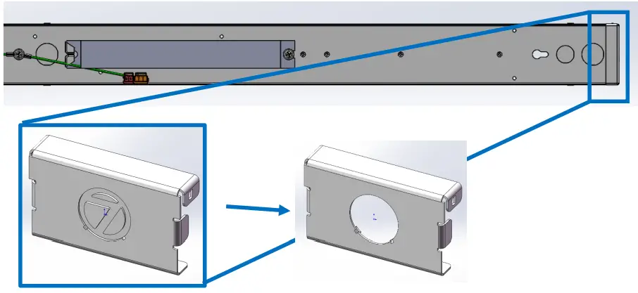 AcuityBrands 912-00079-002 CSS LED Strip Light - RPP Sensors