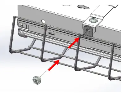 AcuityBrands 912-00079-002 CSS LED Strip Light - shown and secure