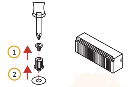 HUANANZHI H61 M.2 Motherboard - installation 1