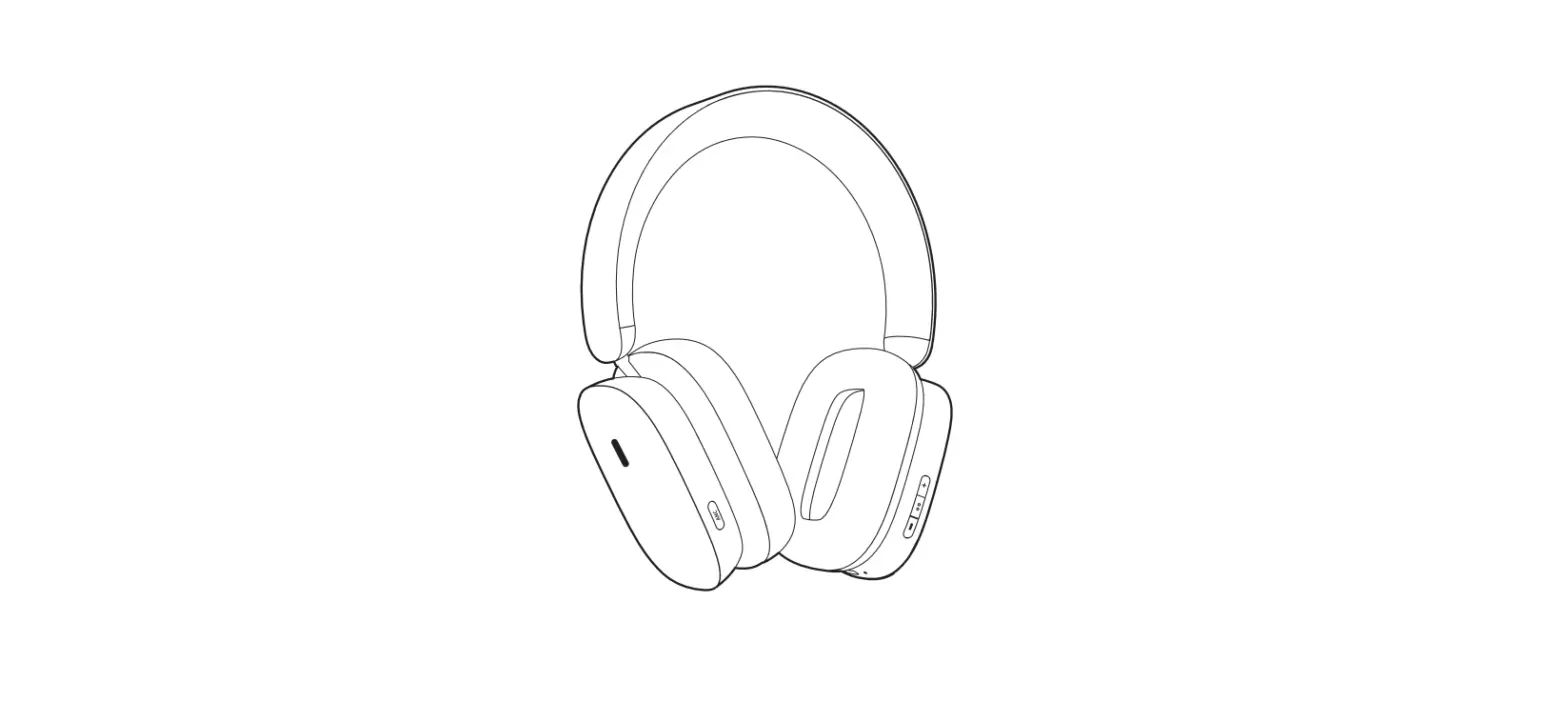 Baseus H1 Noise Cancelling Wireless Headphones User Manual