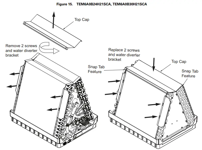 TRANE TEM6B0C60H51SA Convertible Air Handlers - fig20
