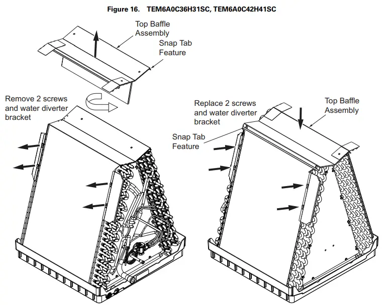 TRANE TEM6B0C60H51SA Convertible Air Handlers - fig21