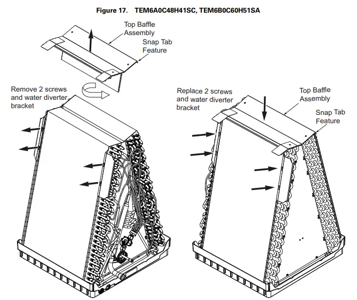 TRANE TEM6B0C60H51SA Convertible Air Handlers - fig22