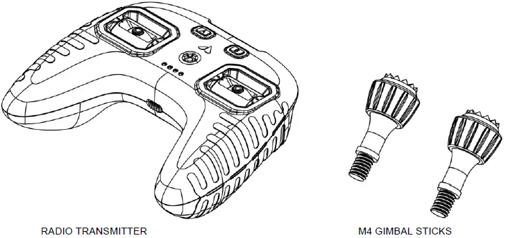 ORQA Radio Control Transmitter FPV Ctrl 01