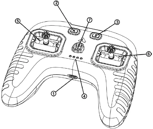 ORQA Radio Control Transmitter FPV Ctrl 04