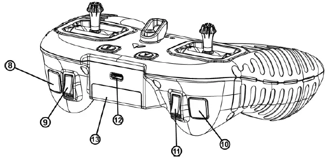 ORQA Radio Control Transmitter FPV Ctrl 05