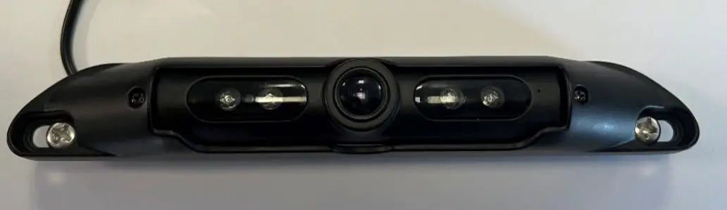 BRIGADE BL 2130C Rear Facing Number Plate 720p AHD Camera - front of the camera