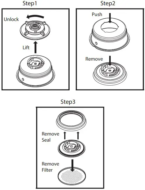 DEEP CLEANING THE FILTERS