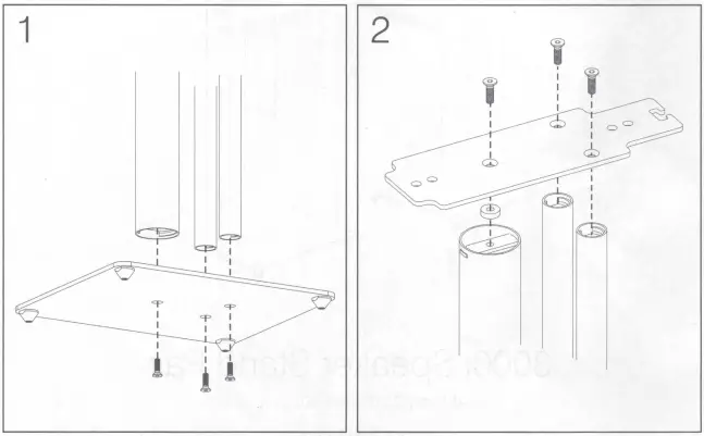 Q ACOUSTICS 3000i Speaker Stand Pair-fig2